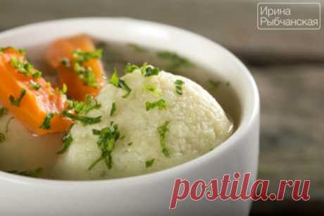 Суп с галушками для воскресного обеда — пошаговый рецепт с фото