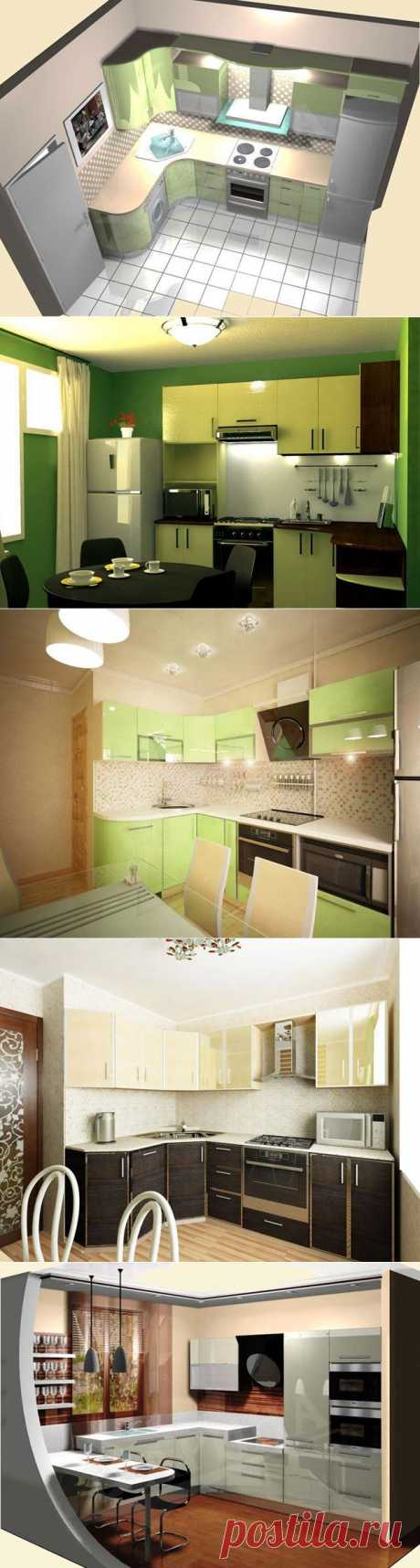 Дизайн кухни 7 кв.м