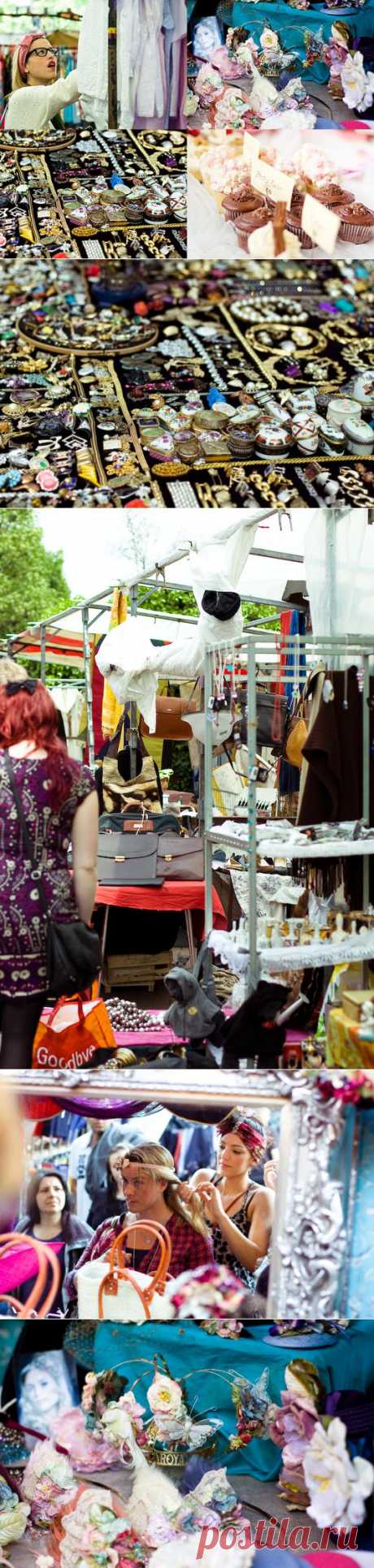 Portobello road: блошиный рынок в Лондоне • НОВОСТИ В ФОТОГРАФИЯХ