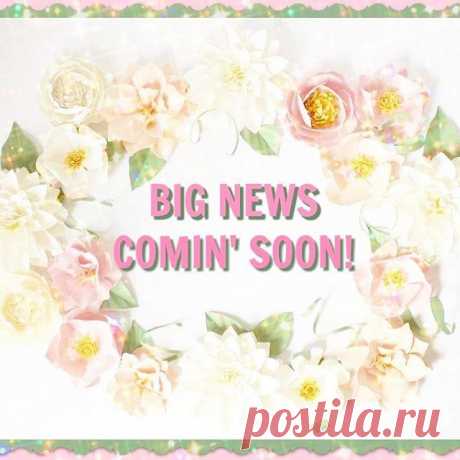 Hey Lovelie, an awesome project was offered to Paper & Peony...So awesome that I had to say YES!!!! I'm so excited...I can't hardly wait to tell you all! Stay tuned for the big announcement! 🎉🎉🎉 #areyouexcitedyet #cantwaittotellyou #jumpingupanddown
.
.
.
.
. #customfloralartistry #handmadepaperflowers #paperflower #paperflowershop #paperflowers #paperandpeony #alternativebouquet #smallbusiness #petitejoys #societygal #theeverygirl #myunicornlife #livethelittlethings #c...