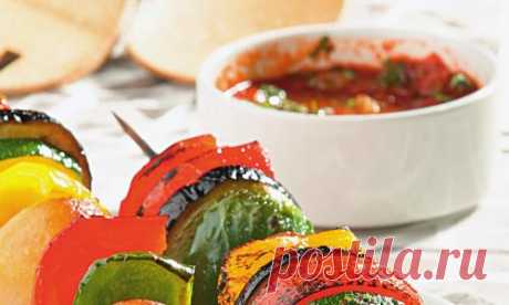 Рецепты блюд из овощей: готовим на костре или мангале