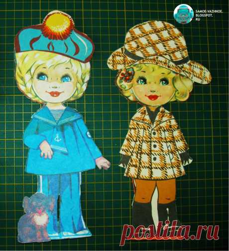 Бумажные куклы из 80-х / Бумажные куклы / Бэйбики. Куклы фото. Одежда для кукол