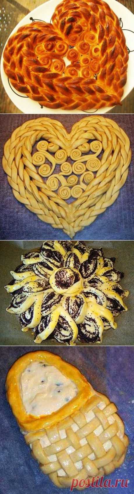 Как красиво разделать тесто: пироги, пирожки, булочки и плетёнки | Самоделкино