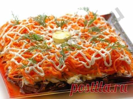 Пикантный салат с мясом и морковью по-корейски  / Speleologov.Net - мир кейвинга