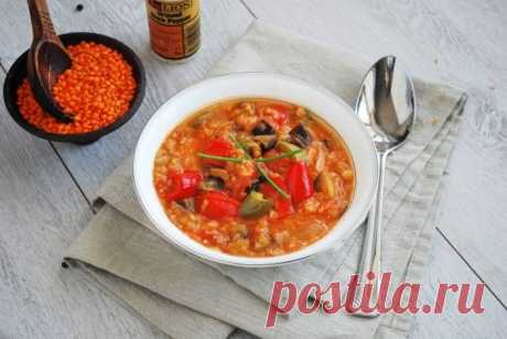 Постный суп из чечевицы - рецепт с фото / Простые рецепты