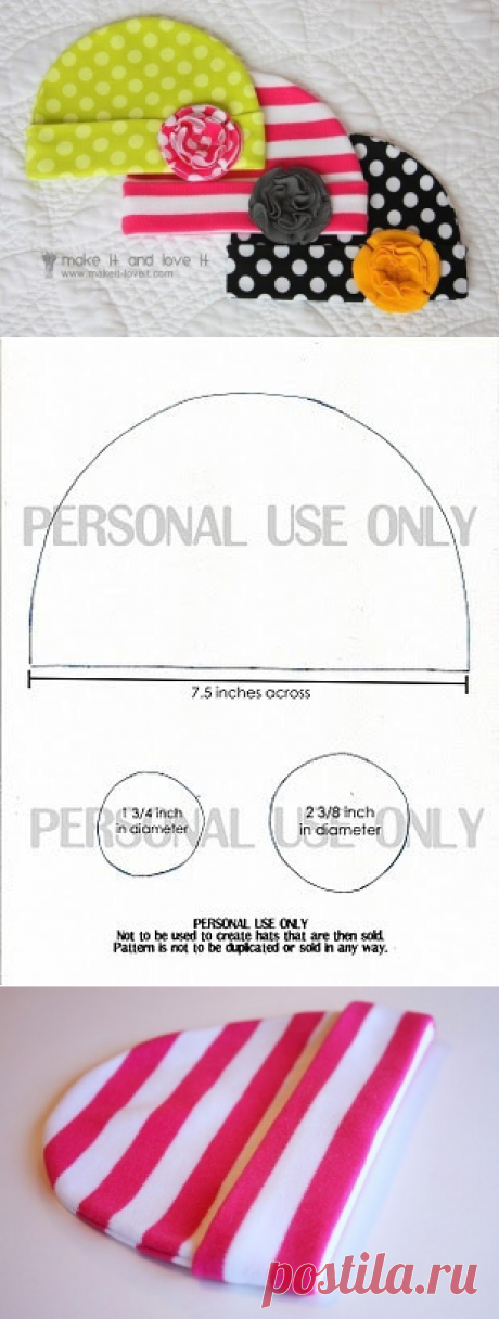 Шьем шапочку. Мастер-класс