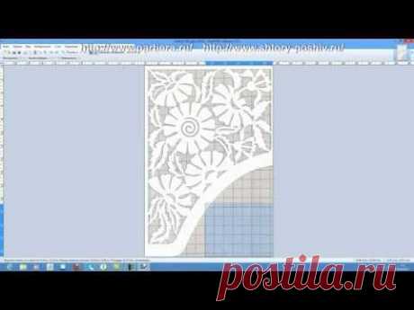 Бесплатные выкройки ажурных ламбрекенов - Гильоширование трафареты.