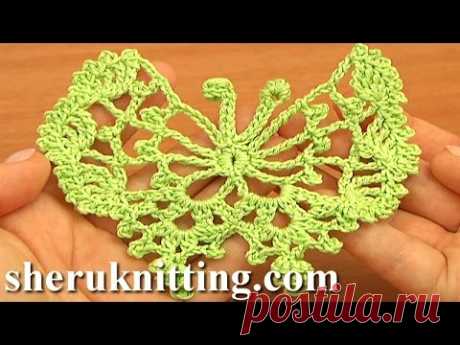 Crochet Butterfly Free Pattern Tutorial 17 How to Crochet Butterflies