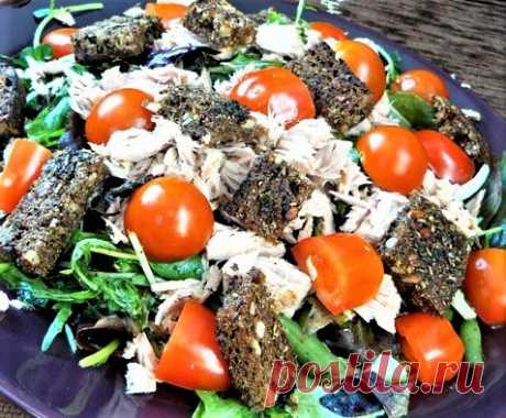 Вечерний салат для худеющих с тунцом | Блоги о даче, рецептах, рыбалке
