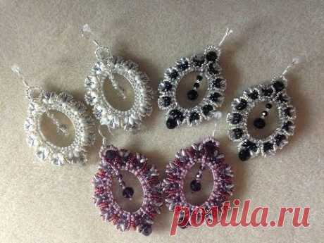 (Tutorial) Crystal Portrait Earrings (Video 9) - YouTube