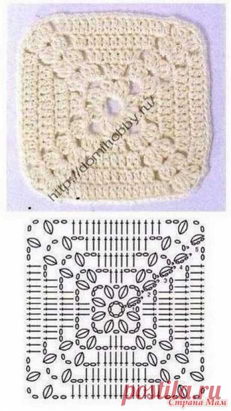 Изделия с мотивом "бабушкин квадрат" - 11 - Все в ажуре... (вязание крючком) - Страна Мам