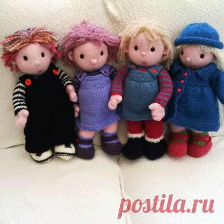 The Poppets Dolls от HuggableBears на Etsy