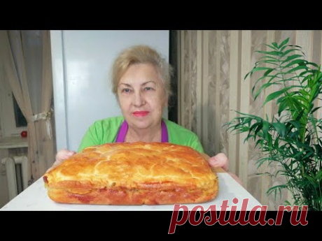 Пирог просто объедение-с мясом и картофелем. Муж просто в восторге.