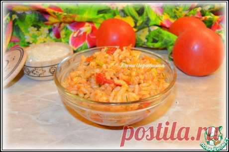 Рис с овощами в томатном соусе Кулинарный рецепт