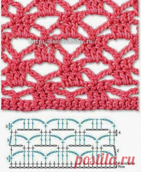 Las mejores puntadas crochet para tu colección * 25 motivos * ~ Patrones para Crochet