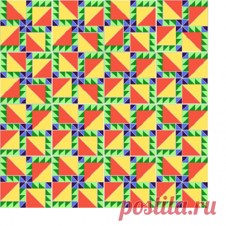 Quiltivate - Details and Quilt Examples for the Feathered Pinwheel Block