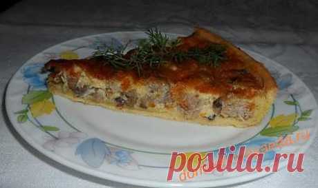 Лоранский пирог с мясом и грибами.Объедение! | 4vkusa.ru