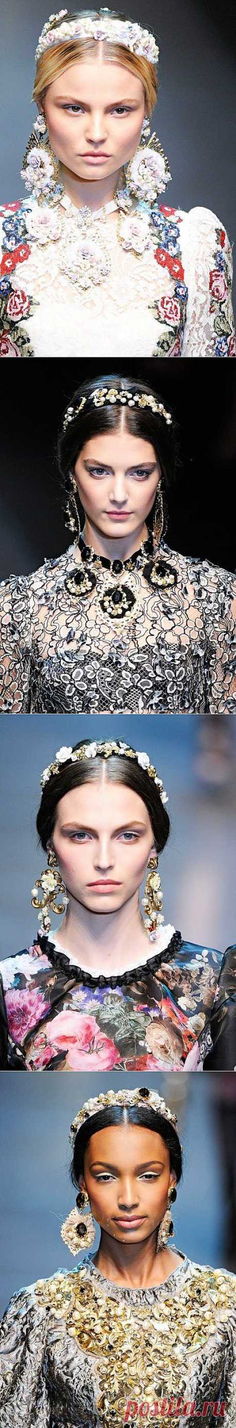 Dolce &amp; Gabbana Осень-Зима 2012 / Авторитеты / Модный сайт о стильной переделке одежды и интерьера