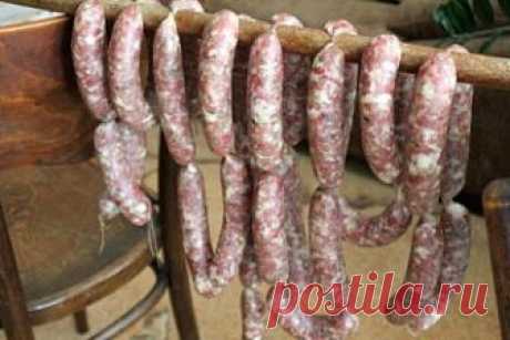 Домашняя колбаса из свинины - рецепт с пошаговыми фото / Меню недели