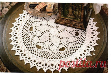 Салфетка Gallant из альбома Masterpiece Doilies