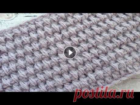 Новый способ вязания и новый УЗОР КРЮЧКОМ | Crochet pattern

переделка тельняшки