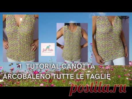 1 TUTORIAL CANOTTA ARCOBALENO