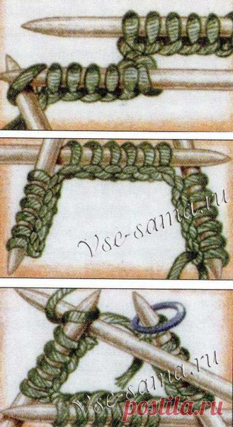 Как замкнуть вязание - Учебный курс для начинающих по вязанию спицами