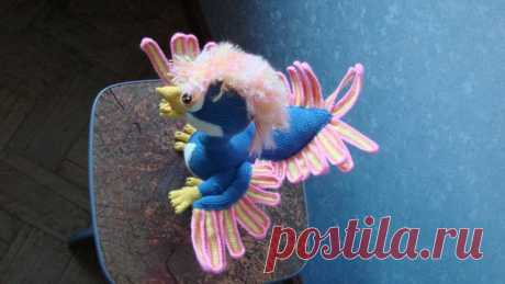 Райская Птица от Гудрун Кулич - Игрушки-повязушки - Галерея - Форум почитателей амигуруми (вязаной игрушки)
