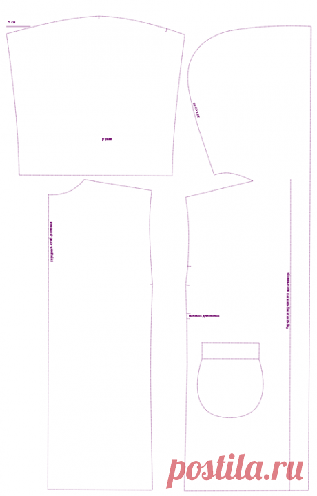 Выкройка халата для мальчика и девочки - Для детей - Готовые выкройки - Каталог статей - Выкройки для детей, детская мода