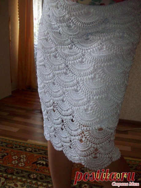 Вязание: юбка по мотивам Джованны Диас