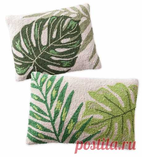 Hand Hooked Wool Pillows | VivaTerra