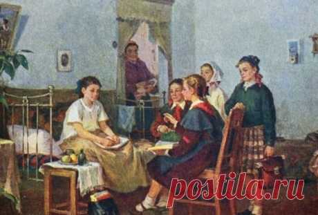 В СССР считалось нормой посещать больных одноклассников. Хорошая была традиция?