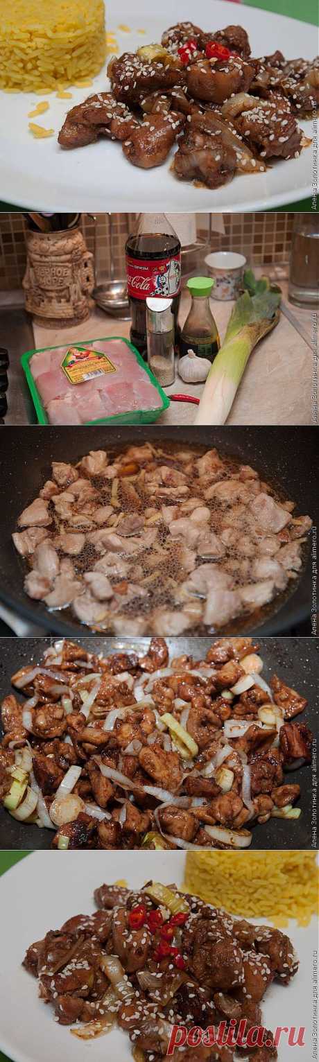 Курица в кока коле по китайски / Рецепты с фото