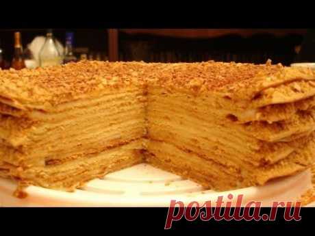 ▶ Медовый торт Старинный.Готовим вместе с YuLianka1981 - YouTube