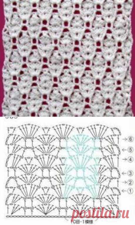 Красивый узор крючком | Все о рукоделии: схемы, мастер классы, идеи на сайте labhousehold.com