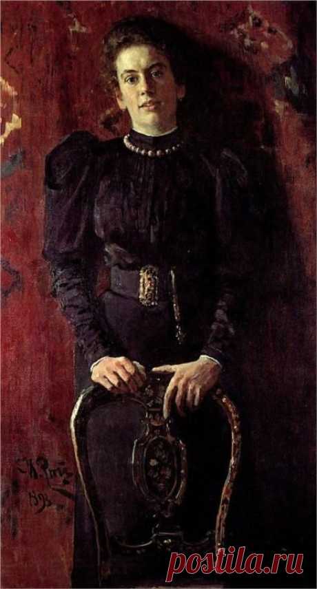 Portrait of T.L. Tolstaya, 1893 Ilya Repin  |  Pinterest: инструмент для поиска и хранения интересных идей