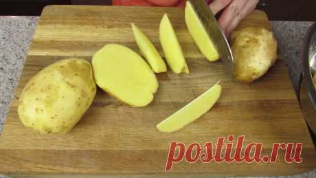 Картофель Айдахо в духовке • Сияние Жизни