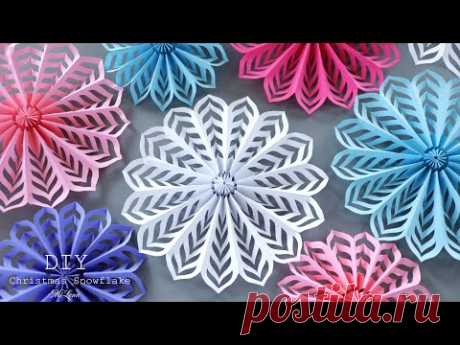 ❄️ СНЕЖИНКА ИЗ БУМАГИ ❄️ INCREDIBLE PAPER SNOWFLAKE ❄️