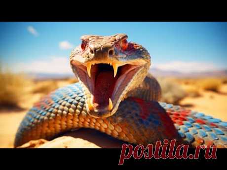 (8) Ужасающе прекрасные! Самые опасные и красивые змеи в мире! От них нужно бежать как можно дальше! - YouTube