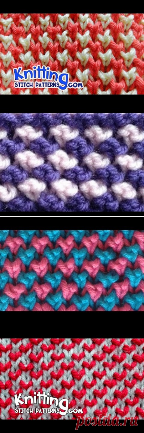 Two Color Granite Stitch - YouTube