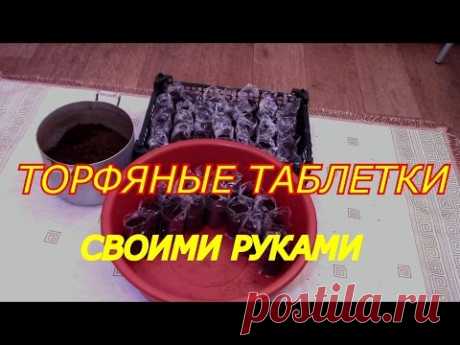 ТОРФЯНЫЕ ТАБЛЕТКИ своими руками