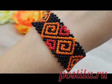 Bracelet/Beaded bracelet/Diy bracelet/Браслет/Браслет из бисера/Как сделать браслет/Ажурный браслет