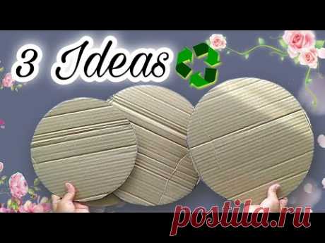 Manualidades con RECICLAJE ♻️ IDEAS con CARTÓN RECICLADO / IDEAS para ORGANIZAR / DIY HOME DECOR