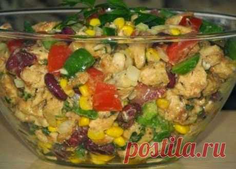 Вкусная еда - кулинарные рецепты на каждый день!: Салат без майонеза ... пальчики оближешь Безумно вкуснo!!