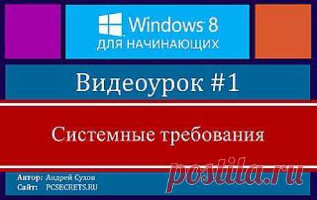 Системные требования Windows 8 | Компьютер для начинающих. Обучение работе на компьютере