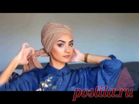 Simple turban tutorial with Roua