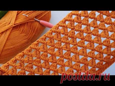 Super easy crochet baby blanket pattern for beginners / Baby Blanket Pattern⚡️💙