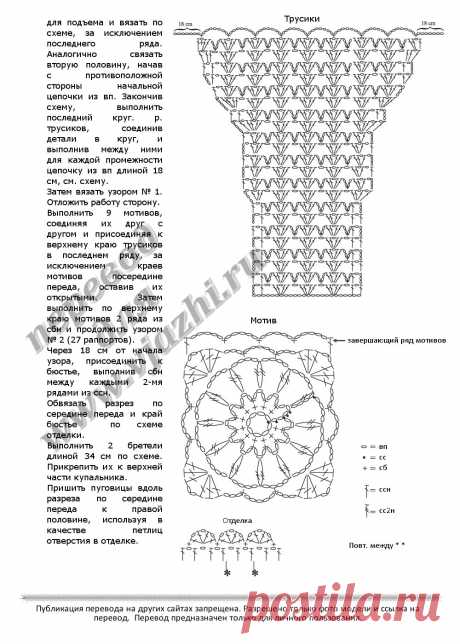 ВЯЗАНЫЙ КУПАЛЬНИК ÉDEN