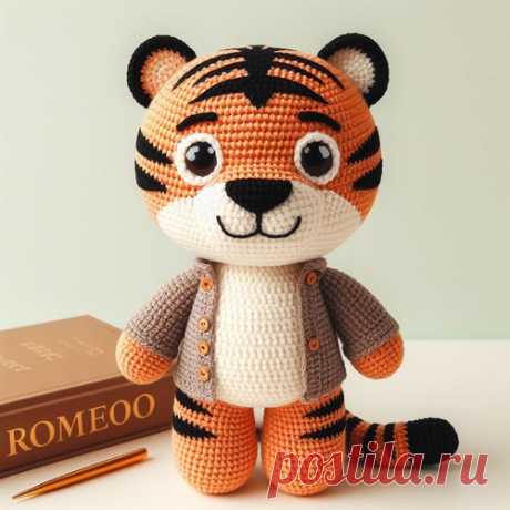 Crochet Romeo The Tiger Amigurumi Idea - Wool Pattern