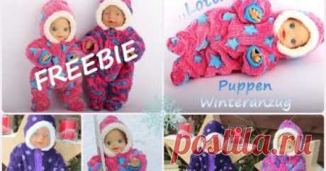 Freebie Puppen-Winteranzug "Lotti"    Freebie Puppen - Winteranzug "Lotti"    Hallo ihr Lieben,   passend zu diesem schönen Winterwonderland mit viel Schnee und winterlichen T...